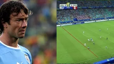 Diego Lugano explotó contra el VAR | Foto: Twitter.