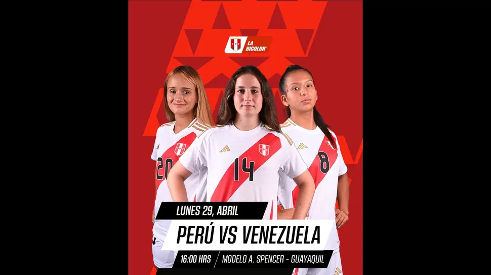 Perú vs. Venezuela por el Sudamericano Sub-20. | Fuente: FPF