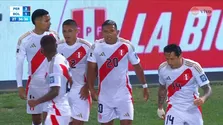 Edison Flores aprovechó rebote y puso el 3-1 de Perú ante Bolivia