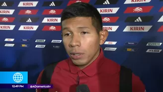 Edison Flores analizó la dura derrota de Perú ante Japón (1-4). / Video: América Deportes