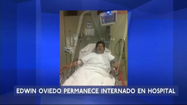 Edwin Oviedo permanece en emergencia del hospital Dos de Mayo