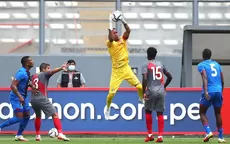 La espectacular atajada de Pedro Gallese para evitar el 1-0 en contra de Perú ante Panamá - Noticias de panamá