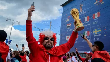 La hinchada blanquirroja que Rusia jamás olvidará