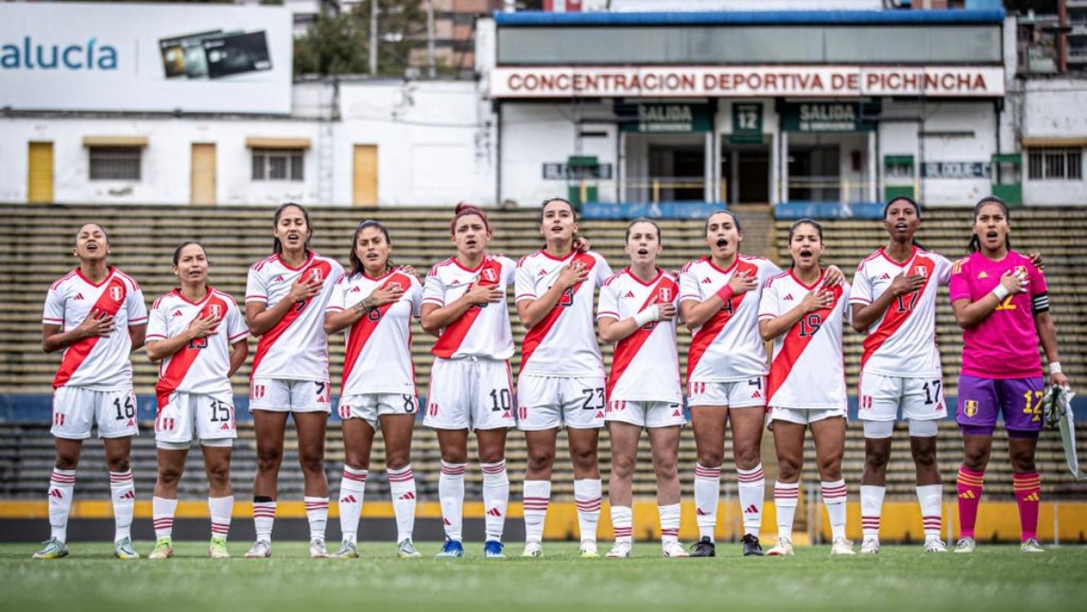 La selección peruana femenina jugó en octubre ante Ecuador. | Foto: FPF