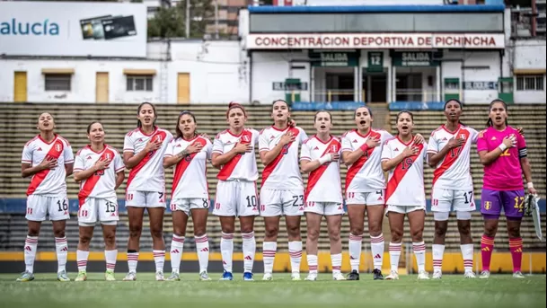 La selección peruana femenina jugó en octubre ante Ecuador. | Foto: FPF