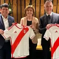 Federaciones de Perú y Alemania tuvieron encuentro y fortalecen sus relaciones en beneficio del fútbol