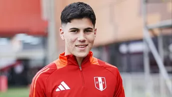Felipe Chávez se unió por primera vez a la selección peruana