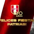 Fiestas Patrias: Selección saludó al Perú por los 201 años  de Independencia