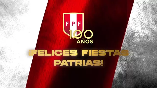 Fiestas Patrias: Selección saludó al Perú por los 201 años  de Independencia