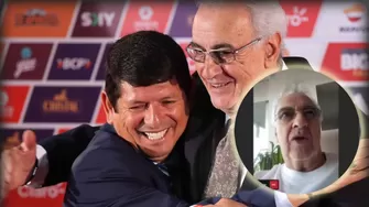Fossati contó parte de su experiencia a cargo de la selección peruana y su relación con la dirigencia de la FPF. | Composición AD