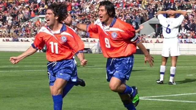 Francia 98: Marcelo Salas anotó un golazo de cabeza para Chile ante Italia