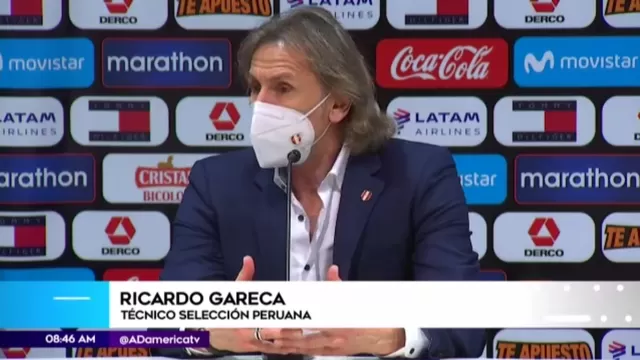 Gareca respalda a Anderson Santa María tras errores durante el Perú - Brasil 