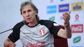 Gareca sobre el Mundial Sub 17: "El fútbol en Perú no es una prioridad"