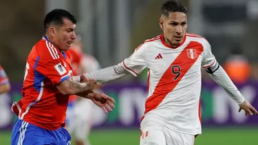 Gary Medel jugó los 90&#39; ante Perú. | Foto: AFP