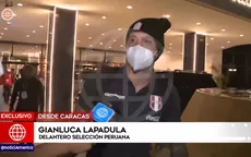 Gianluca Lapadula a América Televisión: "Arriba Perú, carajo" - Noticias de america