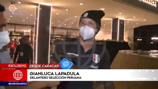 Gianluca Lapadula a América Televisión: &quot;Arriba Perú, carajo&quot;