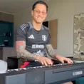 Gianluca Lapadula celebró el triunfo peruano tocando canción de Daft Punk