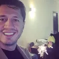 Gianluca Lapadula compartió la emotiva bienvenida que le dio su familia en Italia