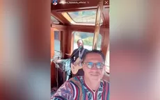Gianluca Lapadula disfruta de la música peruana en su camino a Machu Picchu - Noticias de bloqueador
