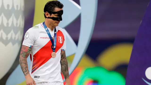 El &#39;Bambino&#39; compartió una imagen emotiva con camiseta de la selección peruana. | Foto: AFP