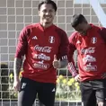 Gianluca Lapadula volvió a los entrenamientos con la selección peruana