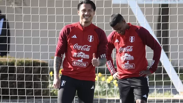 Gianluca Lapadula volvió a los entrenamientos con la selección peruana