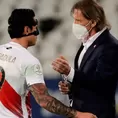 Gianluca Lapadula se despidió de Ricardo Gareca: &quot;Gracias, profe&quot;