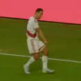 GOLAZO de Renzo Garcés para el 1-1 entre Perú y Haití