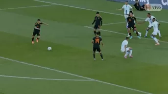 GOLAZO de Vélez: Terminó gran jugada y puso Perú 1-0 Honduras