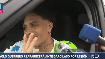 Guerrero y su curiosa reacción cuando le hablaron de la selección