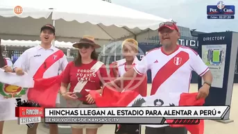 Hinchas blanquirrojos ya se encuentran en el estadio para el Perú vs. Canadá