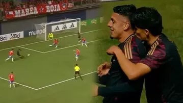 Inga anotó tremendo golazo y puso el 1-0 de Perú sobre Chile