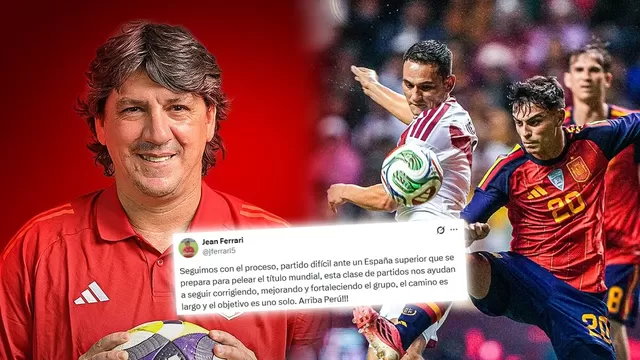 Jean Ferrari no se guardó nada y publicó firme mensaje tras derrota de Perú en amistoso internacional / 