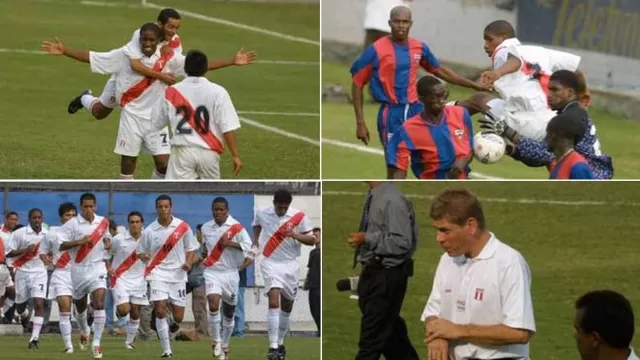 Jefferson Farfán y su primer gol con la selección peruana ante Haití