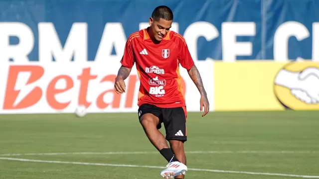 Joao Grimaldo debutó oficialmente en la Copa América frente a Chile / Foto: Selección Peruana