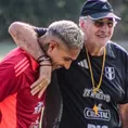 Jorge Fossati le jugó una broma a Paolo Guerrero con regalo de Universitario