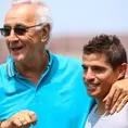 Jorge Fossati visitó el entrenamiento de Universitario