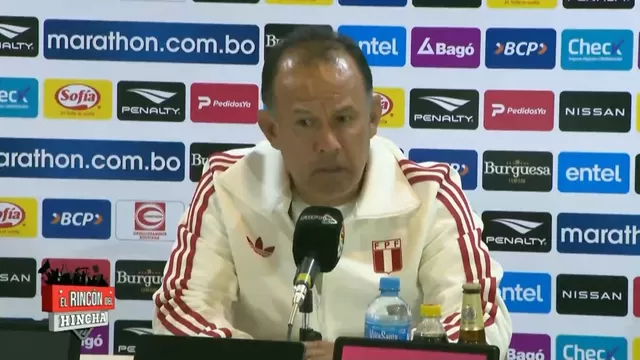 Juan Reynoso considera que Perú no mereció perder: &quot;No comparto que nos superaron&quot;