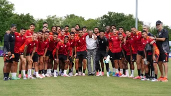 Julio Meléndez, campeón de la Copa América, visitó a la Selección Peruana