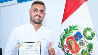 Luis Urruti volvió a Perú con el objetivo de jugar por la Bicolor