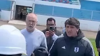 Mano Menezes y Jean Ferrari visitan Puno y Juliaca para evaluar jugar en altura partidos por los puntos. | AD