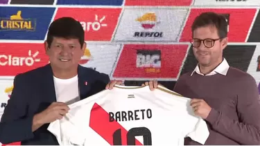 Manuel Barreto fue presentado como jefe de Unidad Técnica de Menores de la Federación Peruana de Fútbol. | Video: AD