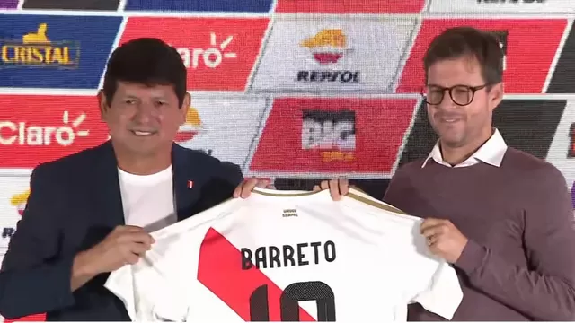 Manuel Barreto fue presentado como jefe de Unidad Técnica de Menores de la Federación Peruana de Fútbol. | Video: AD
