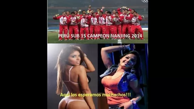 Los memes tras la medalla de oro de Perú Sub 15 en Nanjing-foto-4