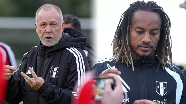 Menezes, DT de la selección, aseguró que deben exigir más a André Carrillo en la 'Bicolor'.