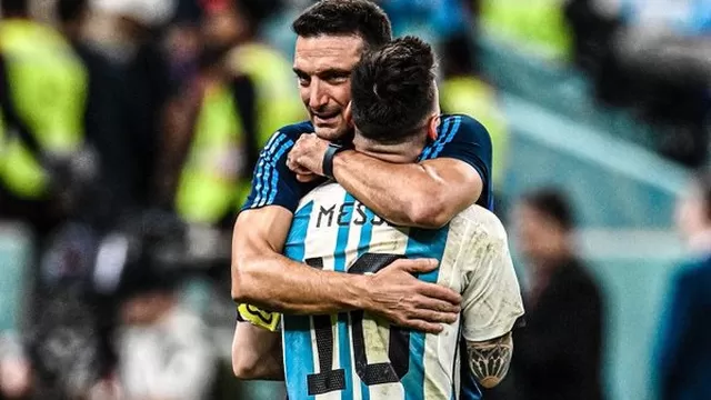 El entrenador de la selección argentina calificó de &quot;hermoso&quot; lo que vivió Messi la noche del último lunes en Buenos Aires. | Video: Twitter.