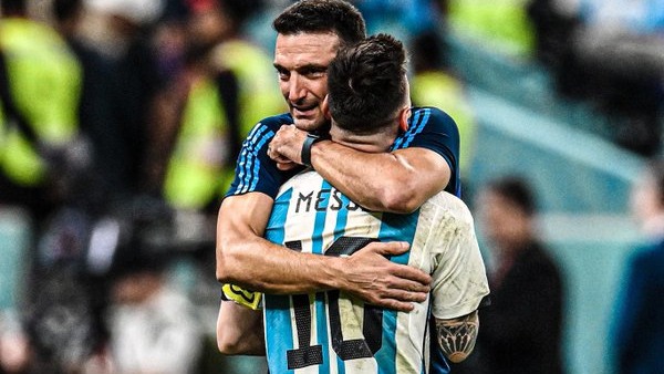 El entrenador de la selección argentina calificó de "hermoso" lo que vivió Messi la noche del último lunes en Buenos Aires. | Video: Twitter.