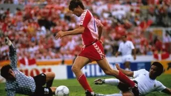 México 1986: danés Michael Laudrup dribleó a medio Uruguay y anotó este golazo