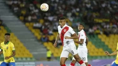 El delantero de Sporting Cristal no tuvo una noche feliz ante Brasil | Foto: galerías Conmebol