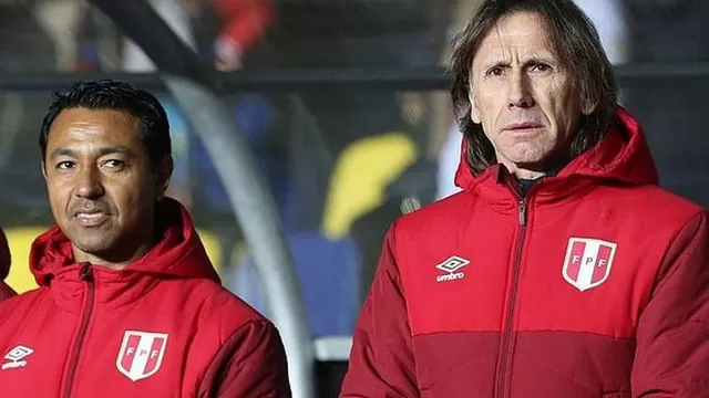 Nolberto Solano es asistente técnico de Ricardo Gareca | Foto: AFP.